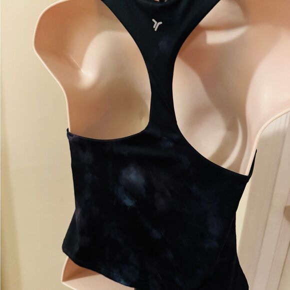 Old Navy Fitted Black and Gray Tank Top - Picture 5 of 11